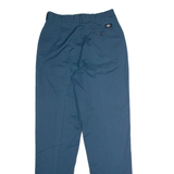 DICKIES Workwear Womens Twill Trousers Blue Regular Straight W30 L34
