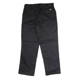 DICKIES Cooling Temp-IQ Workwear Mens Twill Trousers Black Straight W36 L30