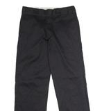 DICKIES 874 Flex Workwear Mens Twill Trousers Black Classic Straight W30 L30