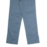 DICKIES Workwear Mens Twill Trousers Blue Regular Straight W30 L32