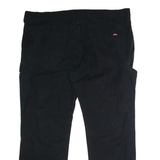 DICKIES Workwear Mens Trousers Black Relaxed Straight W42 L30
