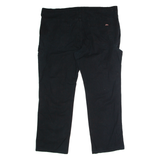 DICKIES Workwear Mens Trousers Black Relaxed Straight W42 L30