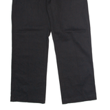 DICKIES 774 Workwear Womens Twill Trousers Black Classic Straight W34 L28