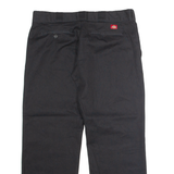 DICKIES 774 Workwear Womens Twill Trousers Black Classic Straight W34 L28
