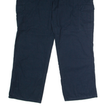 DICKIES Workwear Cargo Mens Trousers Blue Regular Straight W40 L30