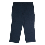 DICKIES Workwear Cargo Mens Trousers Blue Regular Straight W40 L30