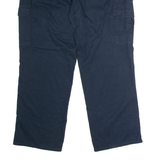 DICKIES Workwear Cargo Mens Trousers Blue Regular Straight W40 L30