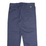 DICKIES 874 Workwear Mens Twill Trousers Blue Classic Straight W38 L30