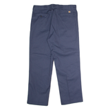 DICKIES 874 Workwear Mens Twill Trousers Blue Classic Straight W38 L30