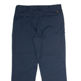 DICKIES Flex Workwear Mens Trousers Blue Regular Straight W36 L30