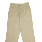 DICKIES Workwear Cargo Mens Trousers Beige Regular Straight W30 L32