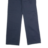 DICKIES 774 Workwear Womens Twill Trousers Blue Classic Straight W34 L32