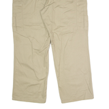 DICKIES Workwear Cargo Mens Twill Trousers Beige Regular Straight W40 L30