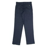 DICKIES 67 Collection Flex Workwear Mens Trousers Blue Regular Straight W30 L32