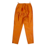 DOROTHEA LOHR Womens Trousers Orange Regular Straight 90s W28 L30