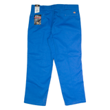 DICKIES 874 Workwear Mens Twill Trousers Blue Classic Straight W44 L30