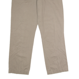 CHAPS Chino Mens Twill Trousers Beige Regular Straight W36 L32