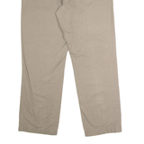 CHAPS Chino Mens Twill Trousers Beige Regular Straight W36 L32