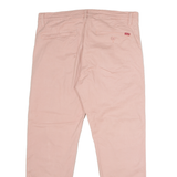 LEVI'S XX Chino Mens Twill Trousers Pink Regular Tapered W32 L29