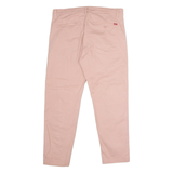 LEVI'S XX Chino Mens Twill Trousers Pink Regular Tapered W32 L29