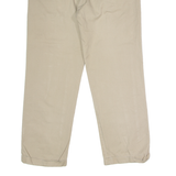 NAUTICA Chino Mens Twill Trousers Beige Regular Straight W38 L32