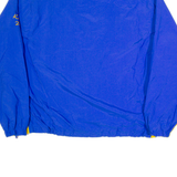 GAME SPORTSWEAR Oconto Blue Devils Mens Pullover Jacket Blue 90s USA L