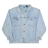 EUROPA Mens Denim Jacket Blue 90s L