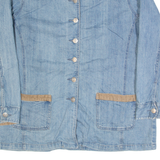 BIT & BRIDLE Womens Chore Jacket Blue XL