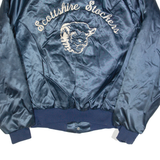 KING LOUIE Mens Varsity Jacket Blue 90s L