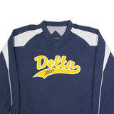 HOLLOWAY Delta Eagles Mens Pullover Jacket Blue 90s USA L