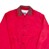 HOLLOWAY Fort Defiance Mens Varsity Jacket Red 90s XL