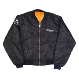 Mens Flight Jacket Black XL