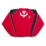 RUSSELL ATHLETIC Wadsworth Football Mens Pullover Jacket Red 90s USA L