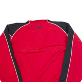RUSSELL ATHLETIC Wadsworth Football Mens Pullover Jacket Red 90s USA L