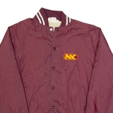 K-BRAND Mens Varsity Jacket Maroon 90s USA M