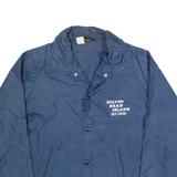 CHAMPION Hilton Head Island Mens Coach Jacket Blue 90s USA S