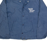 CHAMPION Hilton Head Island Mens Coach Jacket Blue 90s USA S