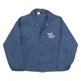 CHAMPION Hilton Head Island Mens Coach Jacket Blue 90s USA S