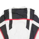 MACGREGOR Mens Shell Jacket White 90s Colourblock S