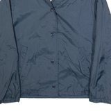 CURLY TOP Womens Coach Jacket Blue 90s S