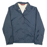 CURLY TOP Womens Coach Jacket Blue 90s S