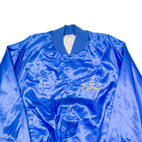 AUBURN SPORTSWEAR Diamontte Womens Varsity Jacket Blue 90s USA 2XL