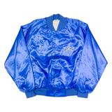 AUBURN SPORTSWEAR Diamontte Womens Varsity Jacket Blue 90s USA 2XL
