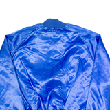 AUBURN SPORTSWEAR Diamontte Womens Varsity Jacket Blue 90s USA 2XL