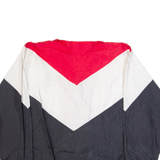 COOLEY Warwick Warriors Mens Shell Jacket Black 90s USA Colourblock XL