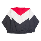 COOLEY Warwick Warriors Mens Shell Jacket Black 90s USA Colourblock XL