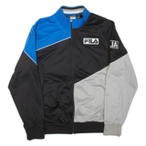 FILA Mens Track Jacket Grey Colourblock L