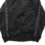 KAPPA Mens Track Jacket Black M