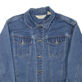 ST JOHN'S BAY Mens Denim Jacket Blue M