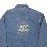 Mens Denim Jacket Blue L
